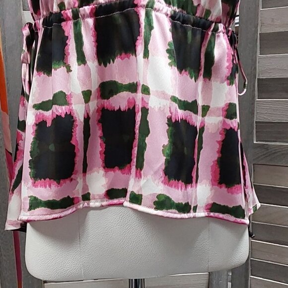 Plaid Camisole Tank Top | Future Collective | Large - Picture 4 of 10